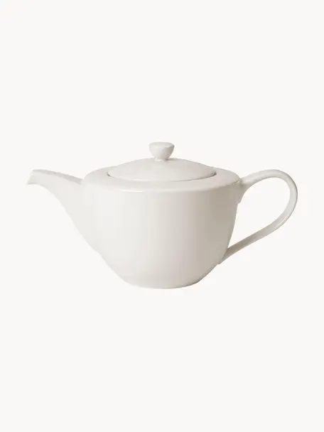 Teekanne For Me aus Porzellan, 1.3 L, Porzellan, Weiß, 1.3 L