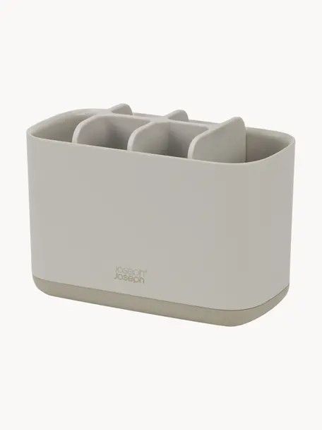 Organizador de baño EasyStore, Plástico, Beige claro, L 17 x An 9 cm