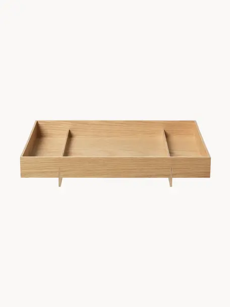 Bandeja para servir de madera Abento, Madera, Madera clara, An 50 x F 30 cm