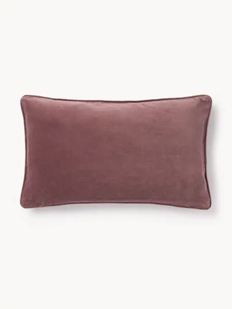 Housse de coussin en velours Dana, 100 % coton

Le matériau est certifié STANDARD 100 OEKO-TEX®, 21.HCN.84376, Hohenstein, Mauve, larg. 30 x long. 50 cm