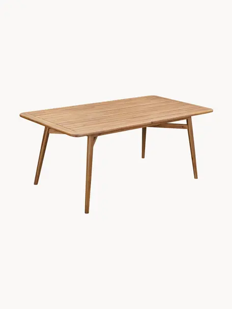 Záhradný jedálenský stôl z akáciového dreva Malmö, Masívne akáciové drevo, Akáciové drevo, Š 180 x H 90 cm