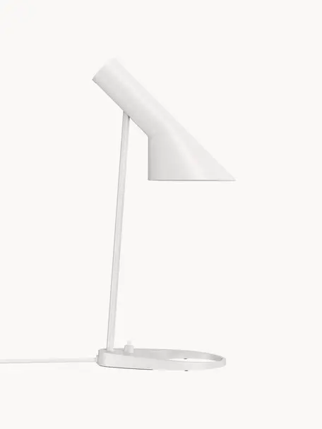 Bureaulamp AJ, verschillende formaten, Lamp: gecoat staal, Wit, Ø 25 x H 43 cm