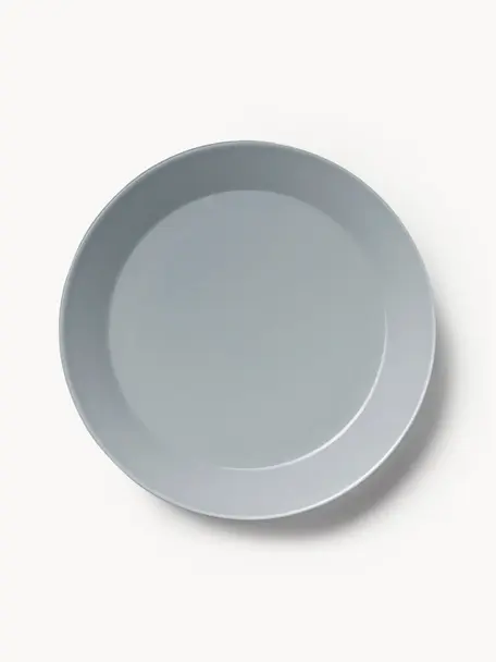 Assiette à dessert en porcelaine Teema, Vitro-porcelaine, Gris, Ø 18 cm