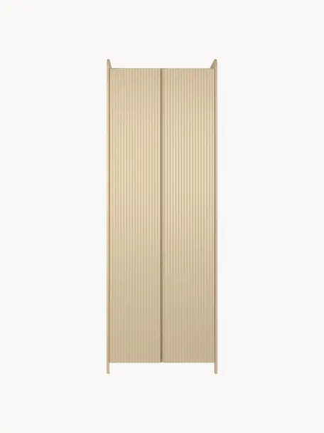 Scaffale in legno Davanzale, Pannello di fibra a media densità (MDF) laccato

Questo prodotto è realizzato con legno di provenienza sostenibile e certificato FSC®., Beige chiaro, Larg. 70 x Alt. 200 cm