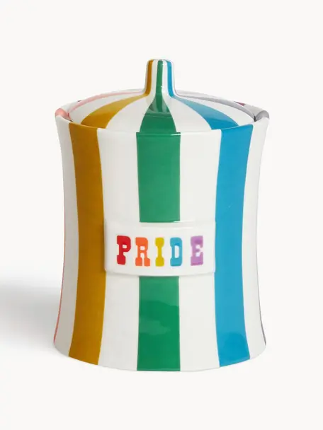 Ručně vyrobená dóza Vice Pride, Porcelán, Pride, Ø 13 cm, V 20 cm