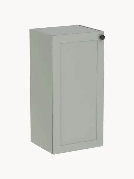 Nástěnná koupelnová skříňka Rafaella, Š 40 cm, levá, Šalvějově zelená, Š 42 cm, V 85 cm