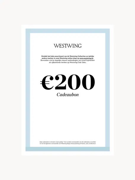 Cadeaubon om zelf te printen, Digitale cadeaubon om zelf uit te printen en direct te gebruiken! Na ontvangst van betaling ontvang je een e-mail met de link naar je cadeaubon. Je kunt het PDF-bestand eenvoudig opslaan en afdrukken., Wit, blauw, 200
