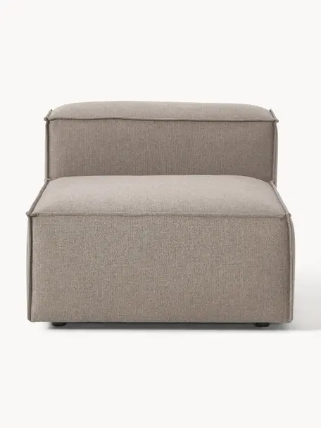 Módulo central sofá Lennon, Tapizado: 100% poliéster Alta resis, Estructura: madera contrachapada de p, Patas: plástico, Tejido gris pardo, An 89 x F 119 cm
