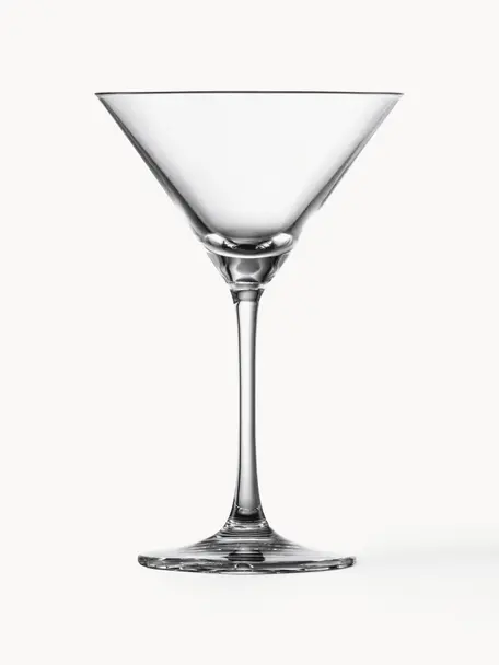 Verres à cocktail en cristal Echo, 4 pièces, Verre cristal Tritan

Apportez l'éclat du cristal à votre table ! Ce verre est d'une transparence exceptionnelle et d'un poids agréable, ce qui lui donne une sensation de qualité et un aspect élégant. De plus, les coupes fines rendent chaque pièce unique, en faisant un objet à la fois pratique et esthétique, Transparent, Ø 10 x haut. 16 cm, 160 ml