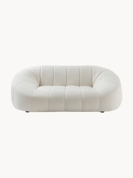 Leinen-Haustiersofa Louie, Bezug: 100 % Leinen, Gestell: Sperrholz, Mitteldichte H, Off White, B 100 x T 60 cm