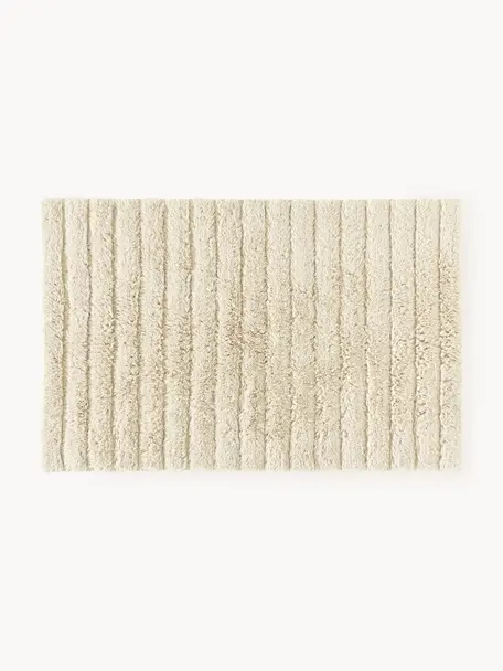 Puszysty dywanik łazienkowy Bailey, 100% bawełna

Ten produkt został przetestowany pod kątem substancji szkodliwych i certyfikowany zgodnie z STANDARD 100 by OEKO-TEX®21.HIN.559 HOHENSTEIN HTTI, Złamana biel, S 60 x D 90 cm