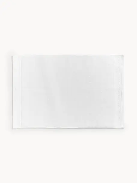 Tapis de bain antidérapant en coton bio Premium, 100 % coton bio, certifié GOTS

Le matériau est certifié STANDARD 100 OEKO-TEX®, ISO25189577 OETI, Blanc, larg. 50 x long. 70 cm