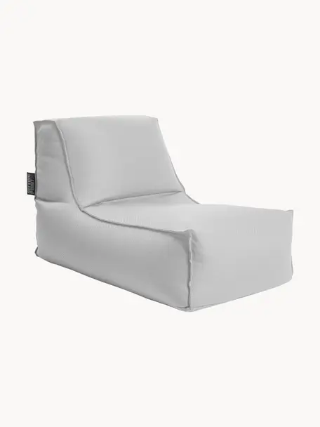 Futon d'extérieur Korfu, Gris clair, larg. 65 x prof. 100 cm