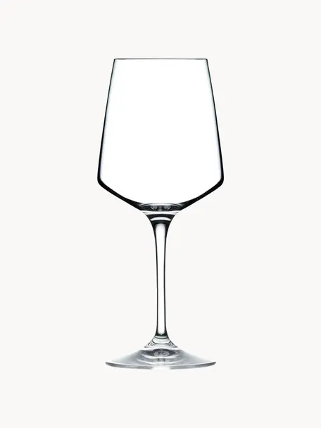 Verres à vin blanc cristal Aria, 6 pièces, Cristal, Transparent, Ø 9 x haut. 21 cm, 386 ml
