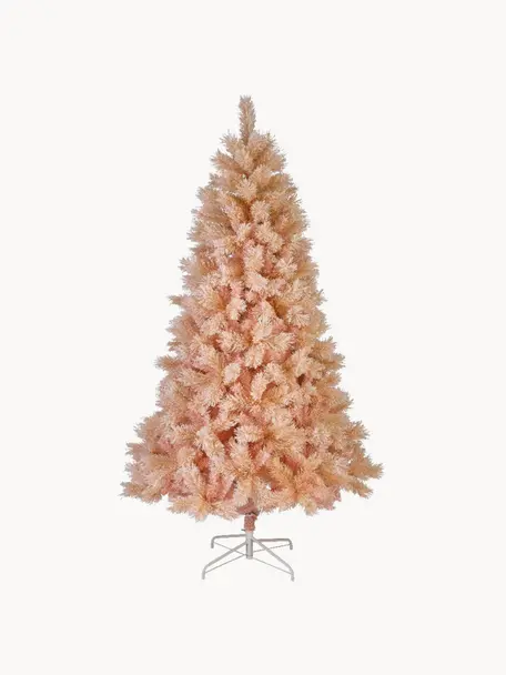 Árbol de Navidad artificial París, Estructura: metal recubierto, Rosa, Ø 106 x Al 180 cm