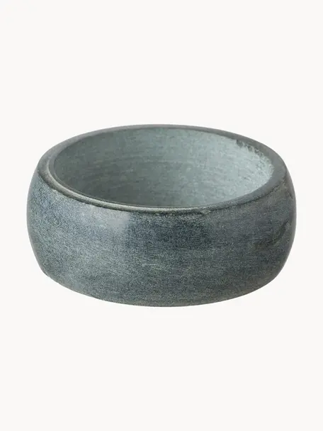 Obrączka na serwetkę Soap Stone, 6 szt., Kamień, Szary, Ø 5 cm