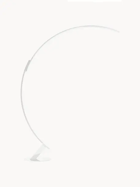 Velká stojací LED lampa Kyudo, stmívatelná, Bílá, V 212 cm