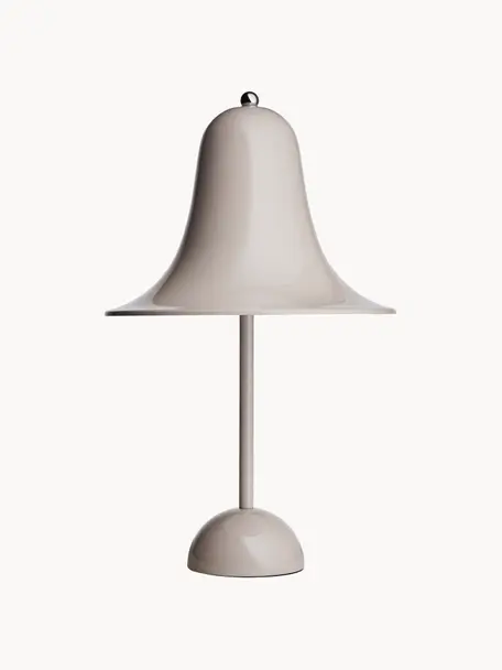 Lámpara de mesa Pantop, Cable: plástico, Greige, Ø 23 x Al 38 cm