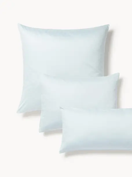 Baumwollsatin-Kissenbezug Comfort, Webart: Satin Fadendichte 300 TC,, Hellblau, B 40 x L 80 cm