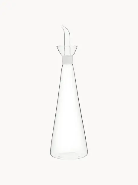 Carafe à bec verseur d'huile Paul, Verre, Transparent, haut. 29 cm