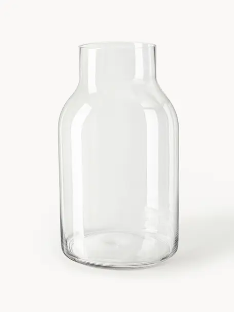 Skleněná váza Loren, Sklo, Transparentní, Ø 26 cm, V 45 cm