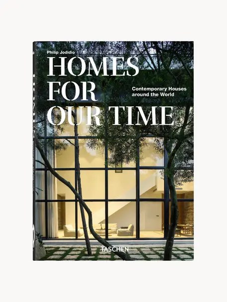 Geïllustreerd boek Homes for our Time, Papier, hardcover, Homes for our Time, B 16 x L 22 cm