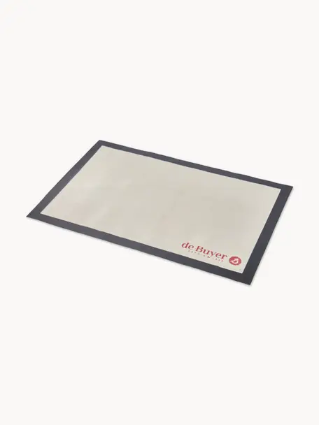 Tapis de cuisson en silicone Airmat, Silicone, Beige, noir, larg. 30 x long. 40 cm