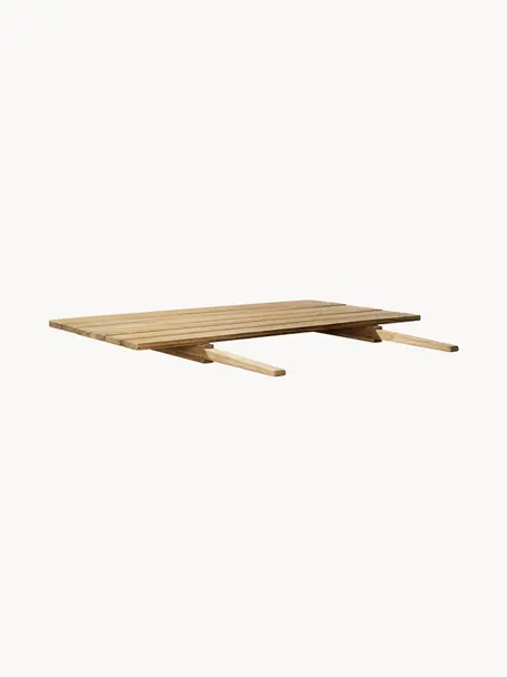 Extensión con clip de madera de teca Sammen, Madera de teca

Este producto está hecho de madera de origen sostenible y con certificación FSC®., Madera de teca, An 78 x F 90 cm