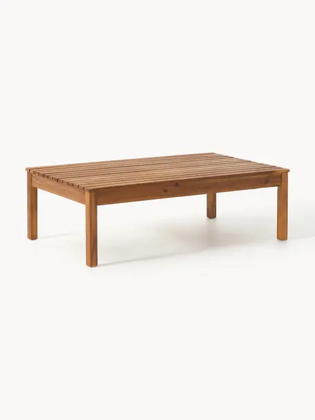 Zahradní stůl z akáciového dřeva Bo, 100 x 60 cm, Olejované akátové dřevo

Tento produkt je vyroben z udržitelných zdrojů dřeva s certifikací FSC®., Akáciové dřevo, Š 100 cm, H 60 cm