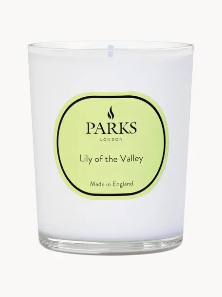 Vela perfumada Aromatherapy (lirio de los valles), Recipiente: cristal, Transparente, blanco, beige, Ø 8 x Al 9 cm