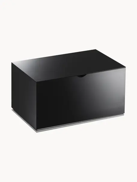 Úložný box Veil, Umělá hmota, Černá, Š 16 cm, V 9 cm