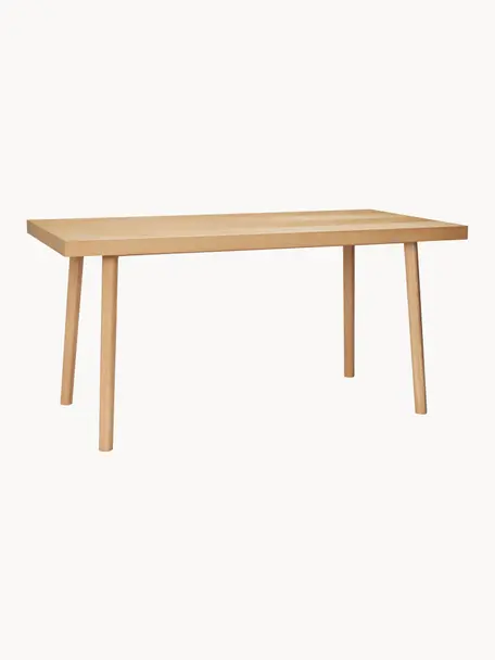 Jedálenský stôl z dubového dreva Herringbone, rôzne veľkosti, Dubové drevo, Š 160 x H 80 cm
