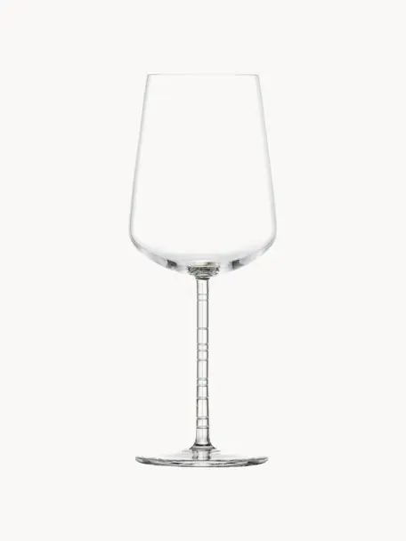 Copas de vino tinto de cristal Journey, 2 uds., Cristal Tritan, Transparente, Ø 10 x Al 25 cm, 630 ml