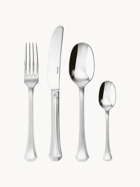 Set posate tavola 24pz CHARME Acciaio lucido COF24CR 10