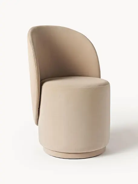 Sametová čalouněná židle Zeyno, Samet (100 % polyester)

Materiál použitý v tomto produktu byl testován na škodlivé látky a certifikován podle STANDARD 100 od OEKO-TEX®2102036, Centexbel., Béžová, Š 54 cm, V 82 cm