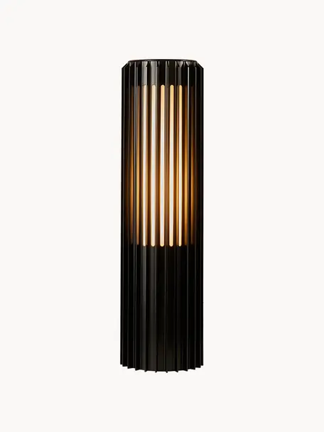 Lampa na osvetlenie chodníka Aludra, Čierna, Ø 12 x V 45 cm