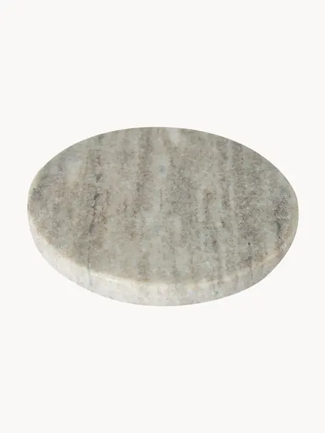 Marmor-Untersetzer Callum, 4 Stück, Marmor, Beige, marmoriert, Ø 10 x H 1 cm