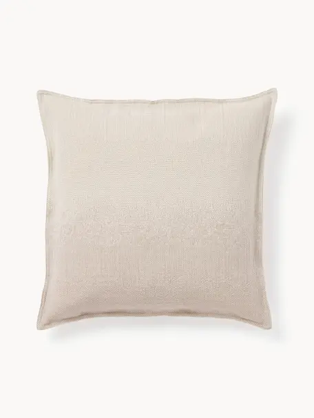 Housse de coussin en coton à effet ombré Marcella, 100 % coton

Le matériau est certifié STANDARD 100 OEKO-TEX®, 6457CIT, CITEVE, Beige, larg. 45 x long. 45 cm