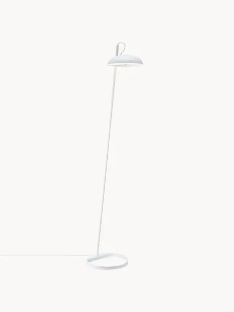 Lampadaire Versale, Blanc, haut. 140 cm