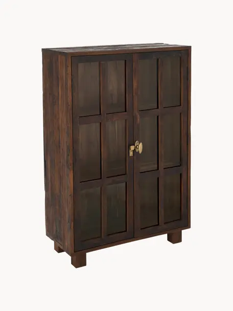 Vitrina Cherie, Parte trasera: tablero de fibras de dens, Madera, An 80 x Al 119 cm