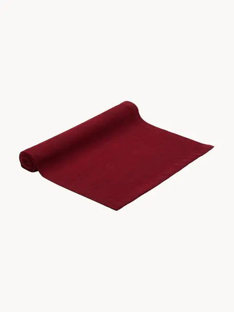 Chemin de table Riva, 55 % coton, 45 % polyester

Le matériau est certifié STANDARD 100 OEKO-TEX®, 14.HIN.40536, HOHENSTEIN HTTI, Rouge, larg. 40 x long. 150 cm
