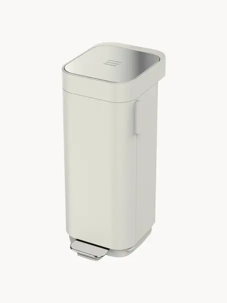 Odpadkový koš s technologií proudění vzduchu Porta, 40 l, Světle béžová, Š 28 cm, H 40 cm, 40 l
