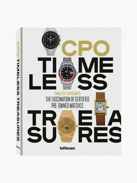 Geïllustreerd boek Timeless Treasures - The Fascination of Certified Pre-Owned Watches, Papier, Timeless Treasures, B 25 x H 32 cm