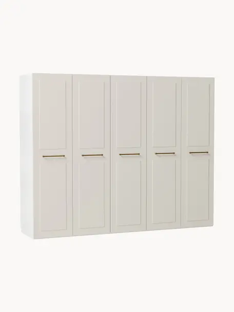 Modulární skříň s otočnými dveřmi Charlotte, šířka 250 cm, více variant, Béžová, Interiér Premium, Š 250 x V 200 cm