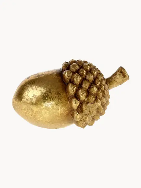 Deko-Eichel Oak, Keramik, Goldfarben, B 22 x H 14 cm