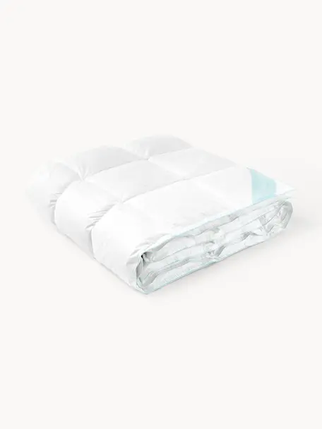 Zuiver donzen cassette-dekbed Premium, licht, Licht, B 200 x L 200 cm