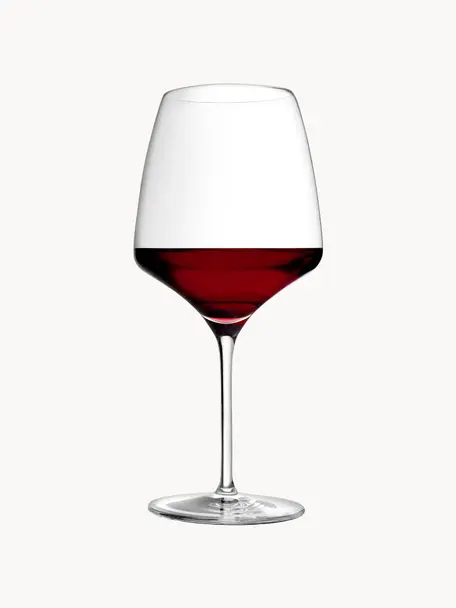 Kieliszek do czerwonego wina ze szkła kryształowego Experience, 6 szt., Szkło kryształowe, Transparentny, Ø 11 x W 23 cm, 645 ml
