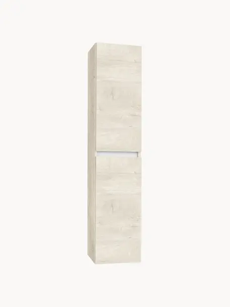 Vysoká koupelnová skříňka Perth, Š 35 cm, Vzhled dubového dřeva, Š 35 cm, V 160 cm
