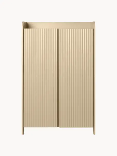 Credenza alta Sill, Pannello di fibra a media densità (MDF) laccato

Questo prodotto è realizzato con legno di provenienza sostenibile e certificato FSC®., Beige chiaro, Larg. 70 x Alt. 110 cm