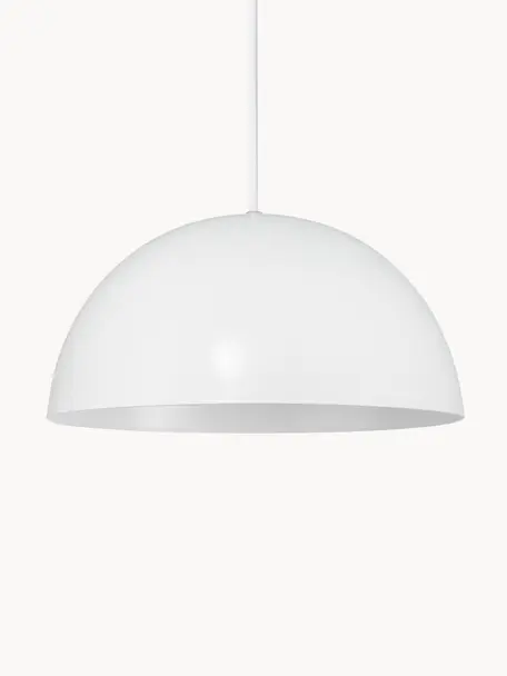 Suspension scandi Ellen, Blanc, Ø 30 x haut. 15 cm